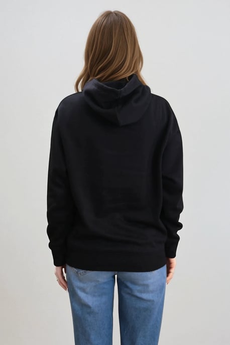 Essential Hoodie - Svart - Image 3