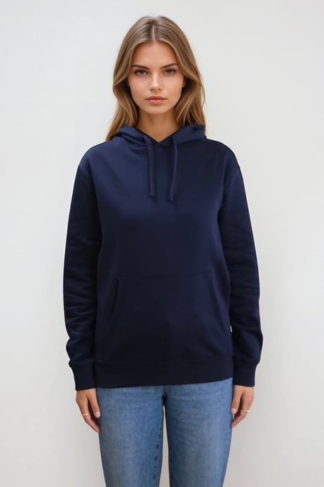 Essential Hoodie - Marinblå - Image 2