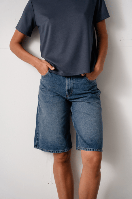 Denim Jorts - Blauwe denim - Image 3