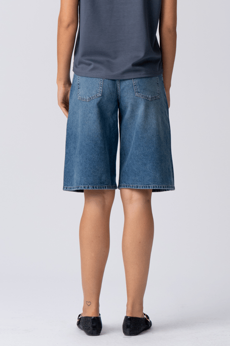 Denim Jorts - Blauwe denim - Image 6