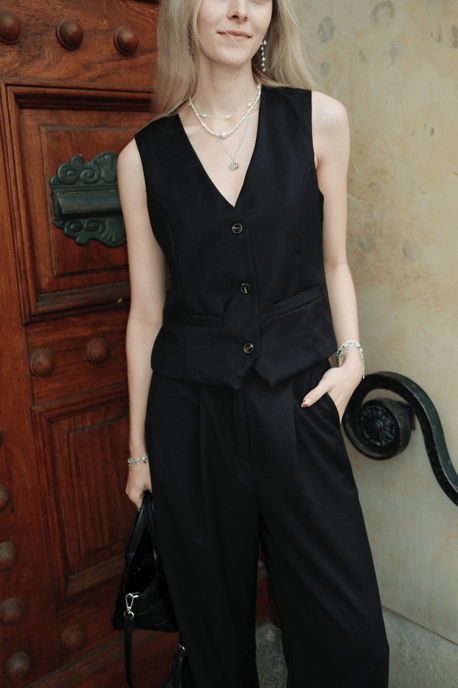 Nadia Vest - Zwart - Image 4