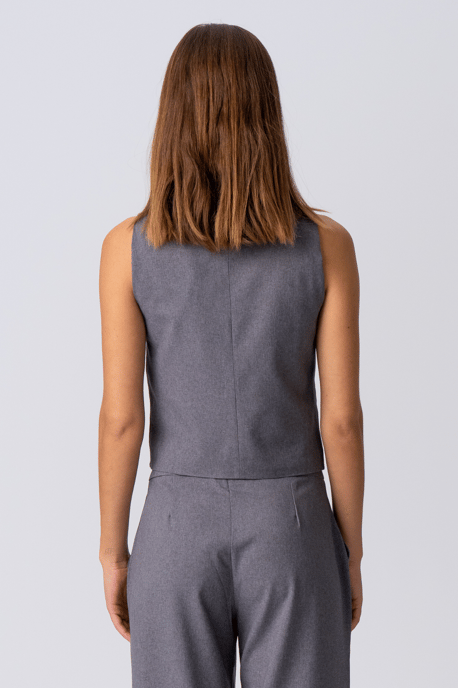 Natalie Vest - Donkergrijs - Image 4