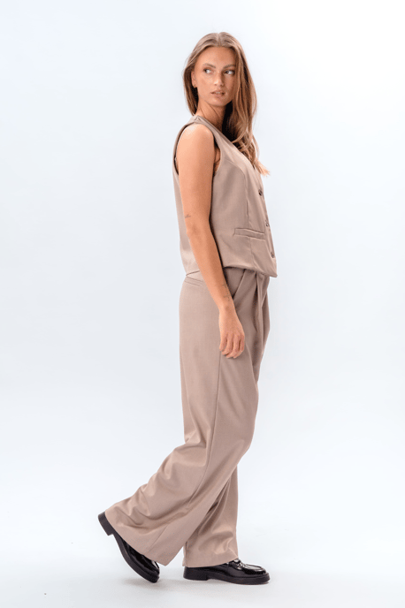 Nadia Vest - Beige - Image 3