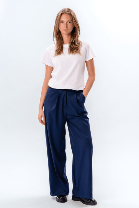 Nadia Broek - Marineblauw - Image 4