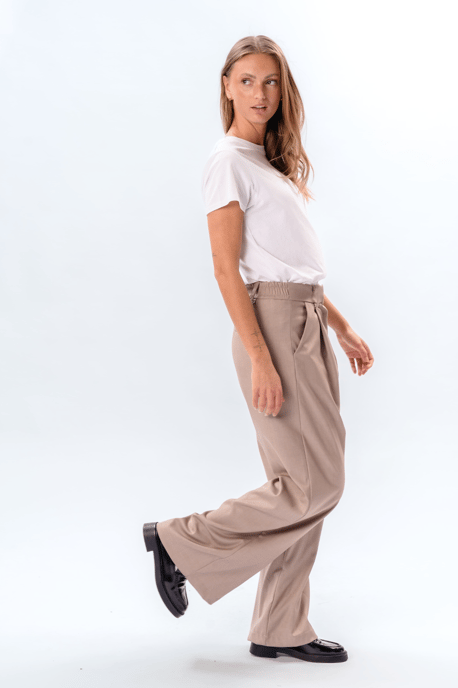 Nadia Broek - Beige - Image 3