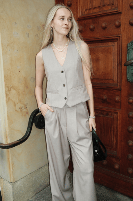Nadia Broek - Beige - Image 6