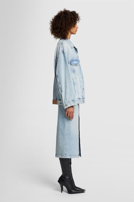 Ladies Oli Trucker Sahara Jacket - Image 5