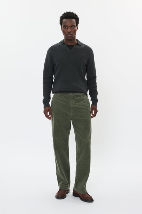 Casual broek MAChino Casual broek Loose fit green - Image 1