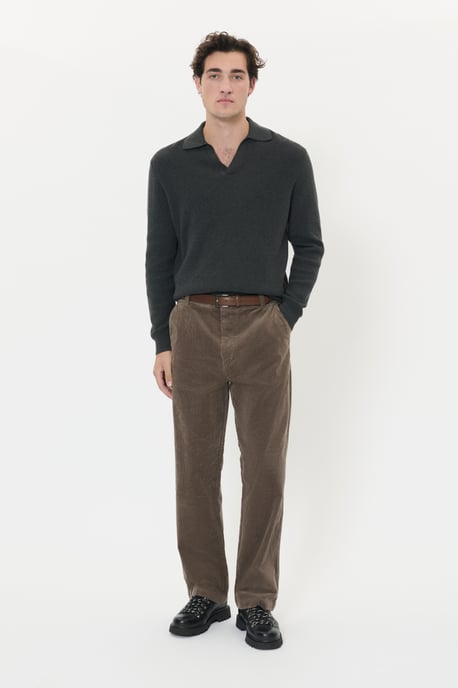 Casual broek MAChino Casual broek Loose fit brown - Image 1
