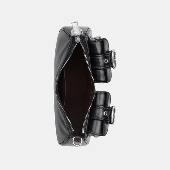 Ashton Shoulder Bag in Glazed Leather - Image 3