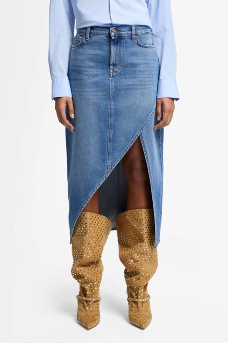 Ladies Jeans Libby Skirt Midiskirt - Image 1