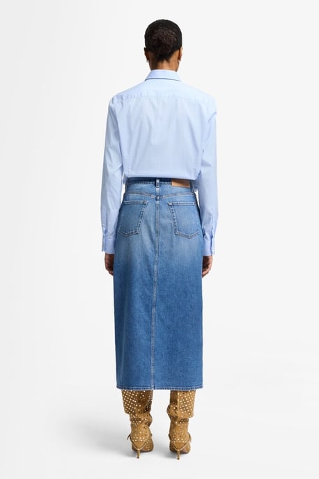 Ladies Jeans Libby Skirt Midiskirt - Image 3