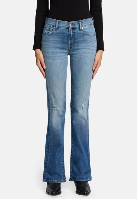 Ladies Jeans Bootcut Bootcut Fit - Image 1