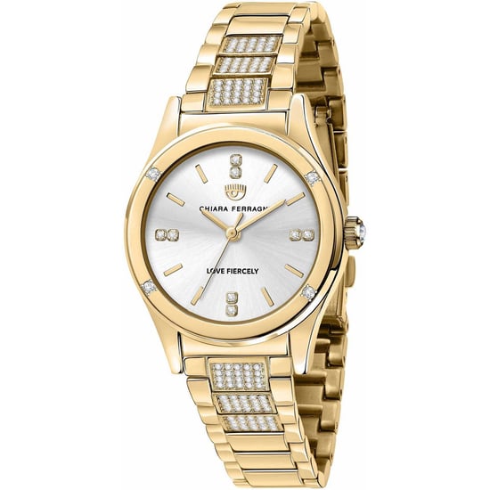 Chiara Ferragni Ladies Watch Quartz gold - Image 1