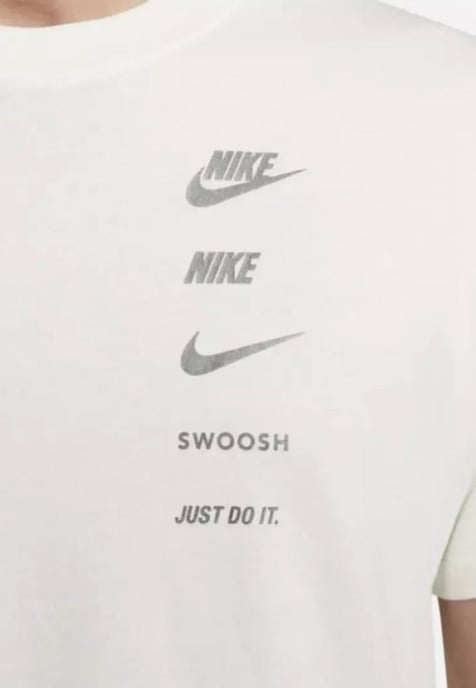 Nike Sportswear Standard Issue T Shirt in White - Image 3