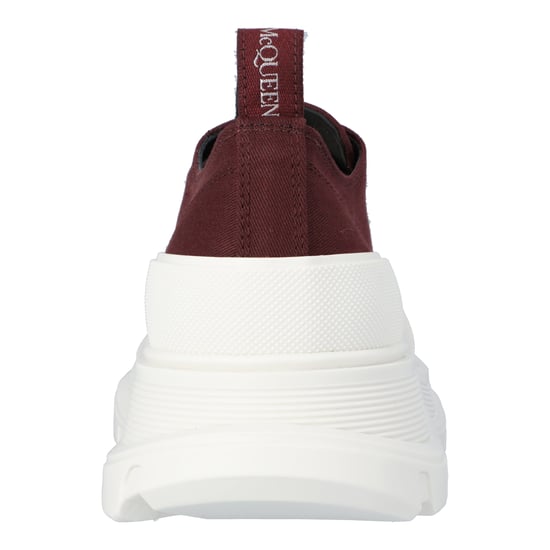 Alexander McQueen Tread Sneaker 'Burgundy White' - Image 3