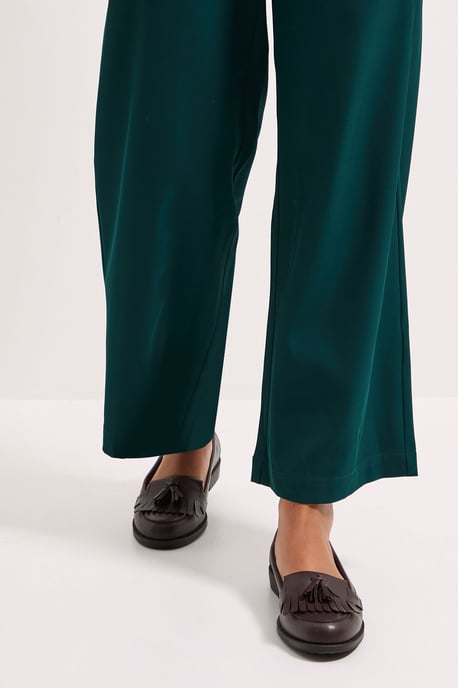 Wide Fit Leigh Fringe Loafers - Image 3