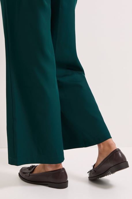 Wide Fit Leigh Fringe Loafers - Image 4