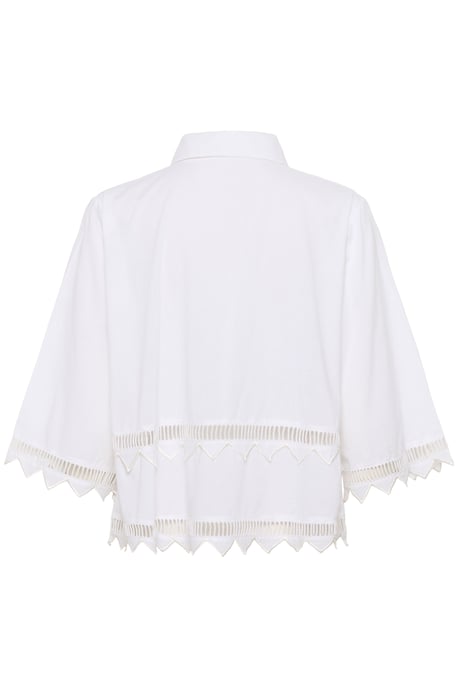 3/4 mouw KBOmmi 3/4 mouw Baggy fit white - Image 5