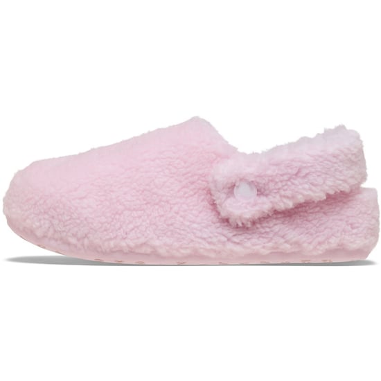 Crocs Classic Cozzzy Polyester Women's Pink Milk Slippers - Image 6