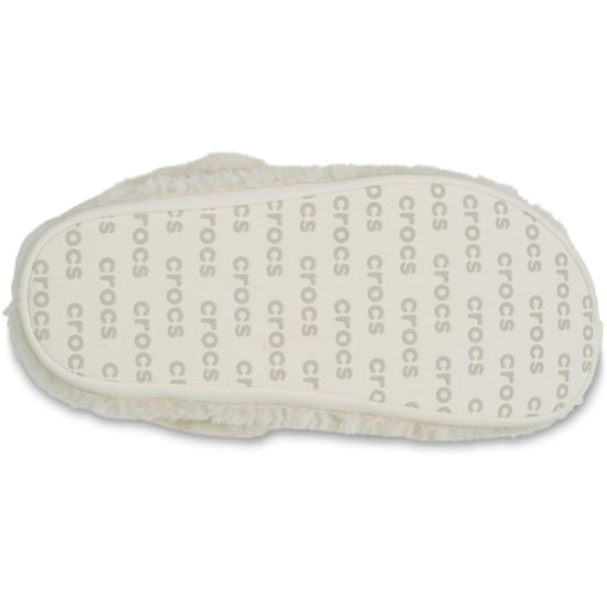 Crocs Classic Cozzzy Polyester Women's Stucco Slippers - Image 4