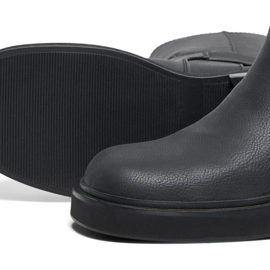 ONLY BUTTER-2 Polyurethaan Dames Zwarte Hak Mid Calf Laarzen - Image 5