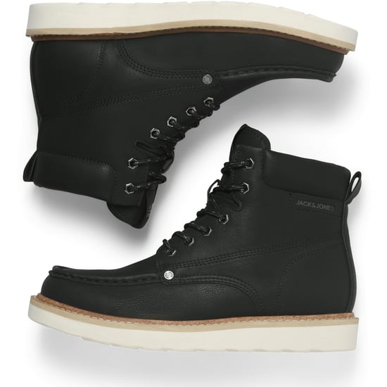 Jack & Jones Archway Moc Polyurethaan Heren Antraciet Enkellaarsjes - Image 3