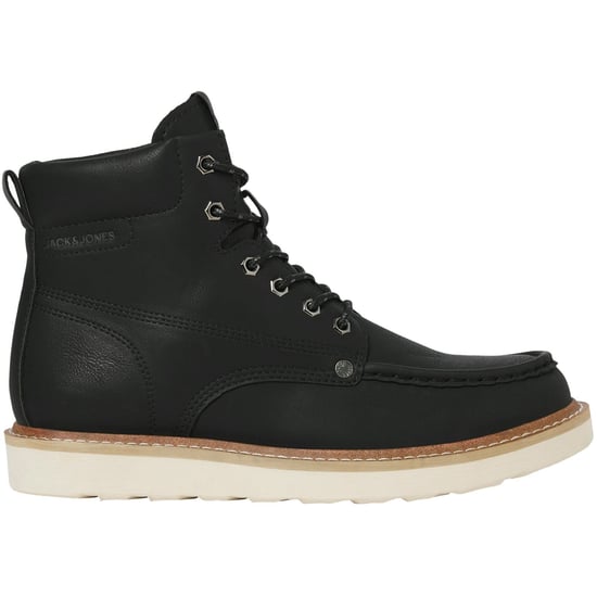 Jack & Jones Archway Moc Polyurethaan Heren Antraciet Enkellaarsjes - Image 4