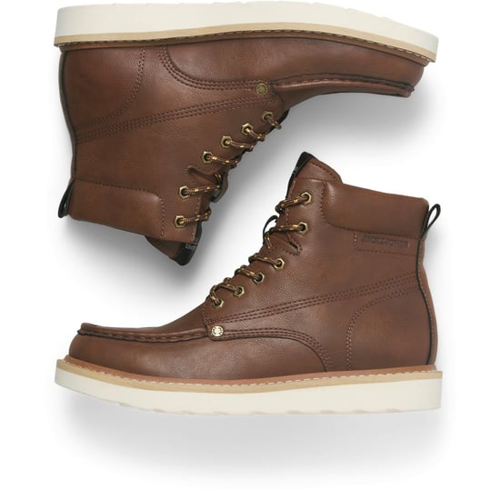 Jack & Jones Archway Moc Polyurethaan Heren Cognac Enkellaarzen - Image 3