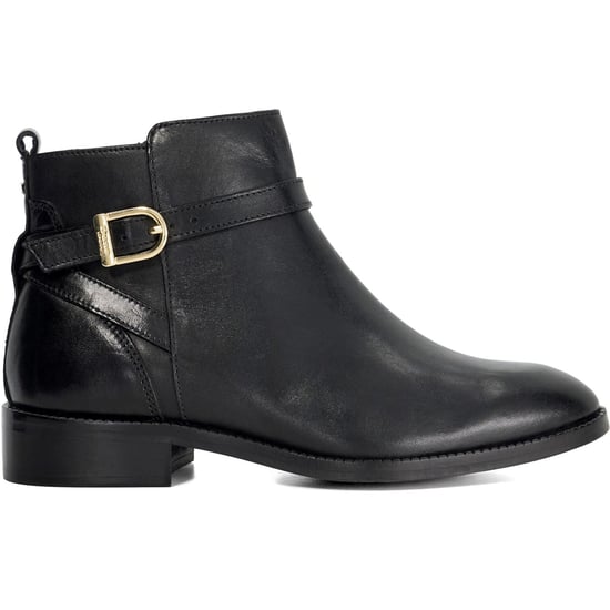 Dune Pemma Leather Women's Black Boots - Image 4