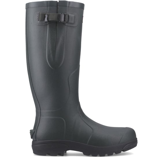 Hunter Balmoral MK II Boot Rubber Women's Dark Olive/Black Wellington Boots - Image 4