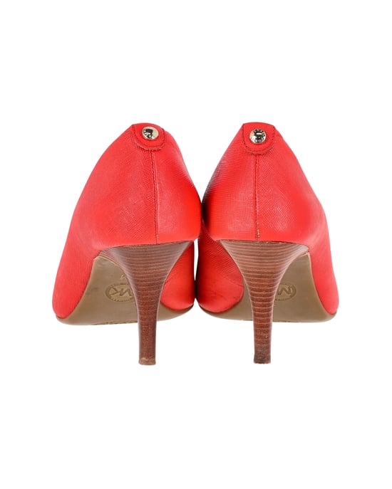 Michael Michael Kors Pumps in Red Leather - Image 4