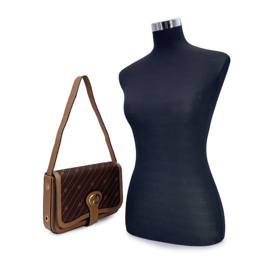 Gucci Vintage Stoffen Schoudertas - Image 2