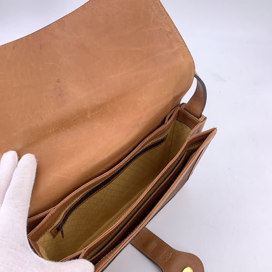 Gucci Vintage Stoffen Schoudertas - Image 5