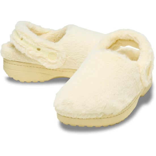 Crocs Classic Unfurgettable Polyester Dames Vanille Clogs - Image 3
