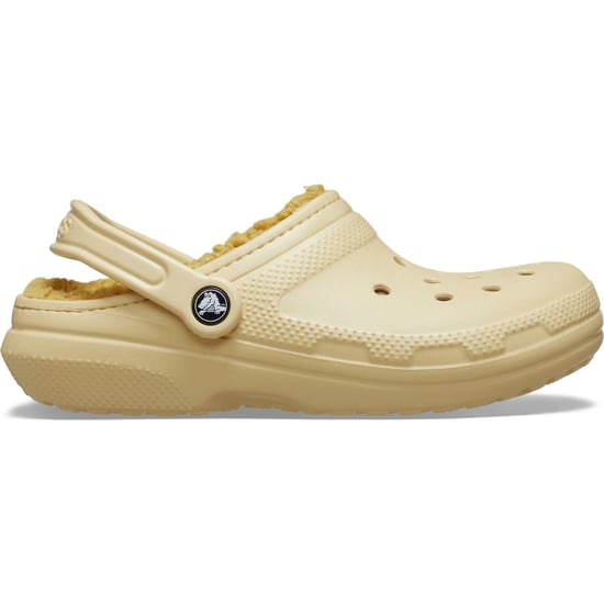 Crocs Classic Gevoerde Thermoplastische Herenslippers in Sesam - Image 6