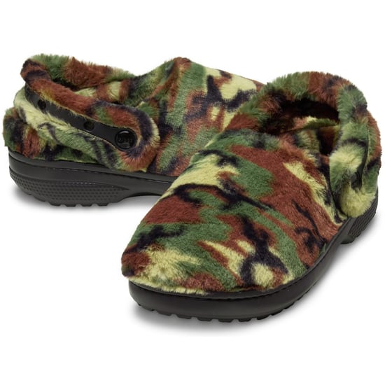 Crocs Classic Unfurgettable Clog Polyester Blend Men's Army Green Clogs - Image 3