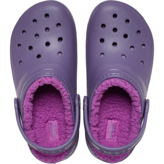 Crocs Classic Voering Thermoplastische Kinder Nightshade Klompen - Image 5