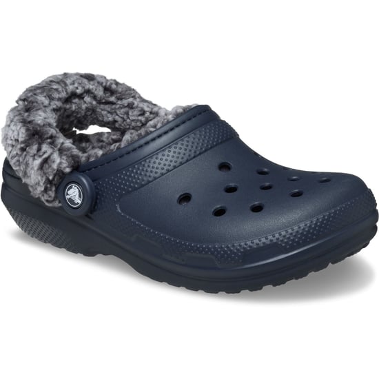 Crocs Classic Fleece Lined Thermoplastic Men's Navy Clogs - Image 1