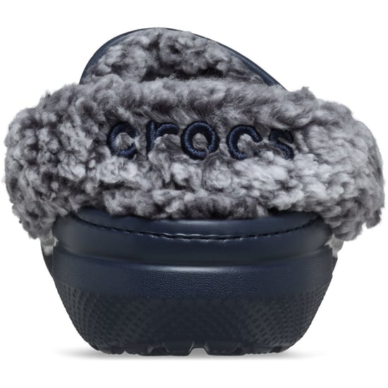 Crocs Classic Fleece Lined Thermoplastic Men's Navy Clogs - Image 2