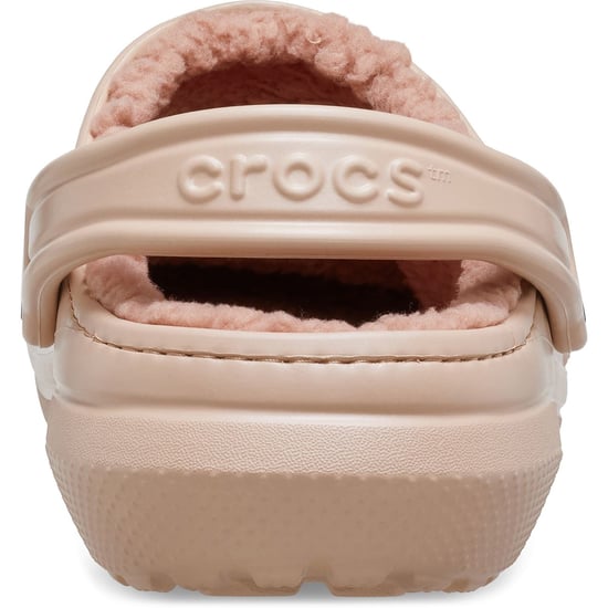 Crocs Classic Lined Thermoplastic Women's Pink Caramel Clogs - Image 2