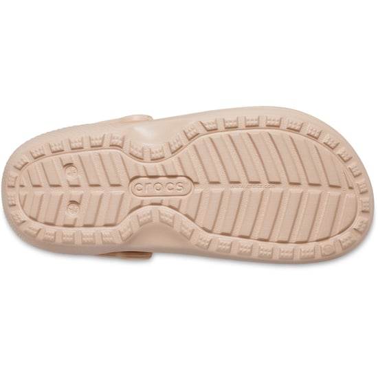 Crocs Classic Lined Thermoplastic Women's Pink Caramel Clogs - Image 3