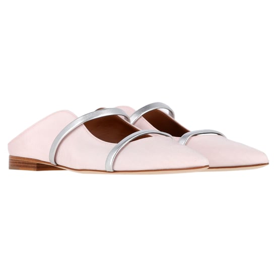 Malone Souliers Maureen Muiltjes in Roze Satijn - Image 4