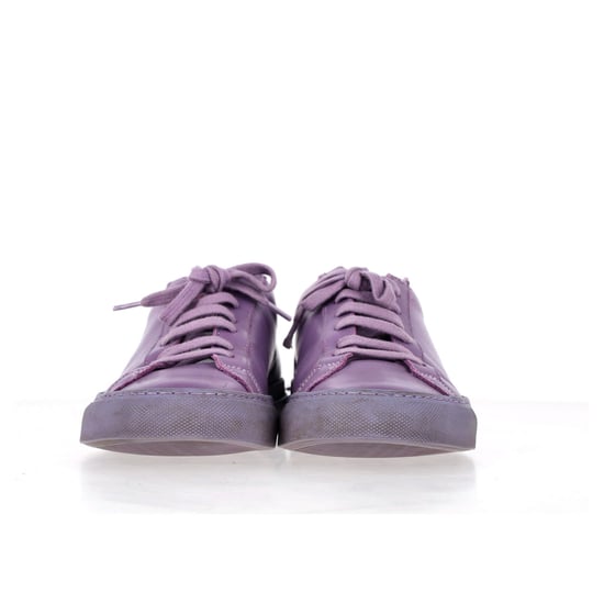 Common Projects Achilles Lågskor i Lila Läder - Image 2