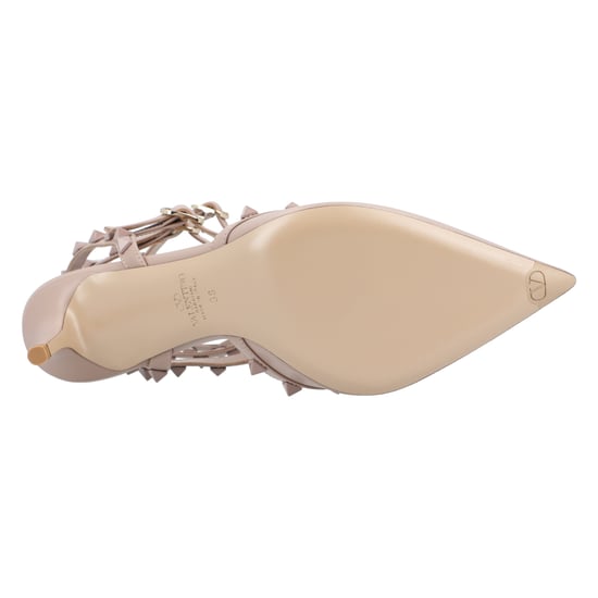 Valentino Rockstud' Pumps Beige - Image 4