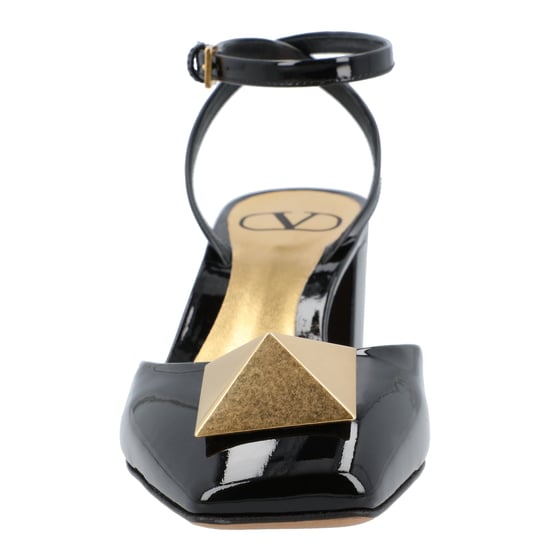 Valentino One Stud Pump Black - Image 5