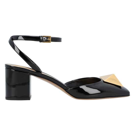 Valentino One Stud Pump Black - Image 6