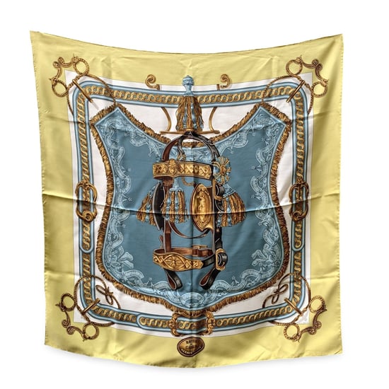Hermes Vintage Silk Scarf Carre 90 - Image 1