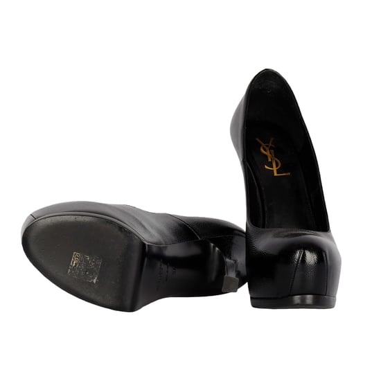 Saint Laurent Zwarte Leren Hakken - '20s - Image 5