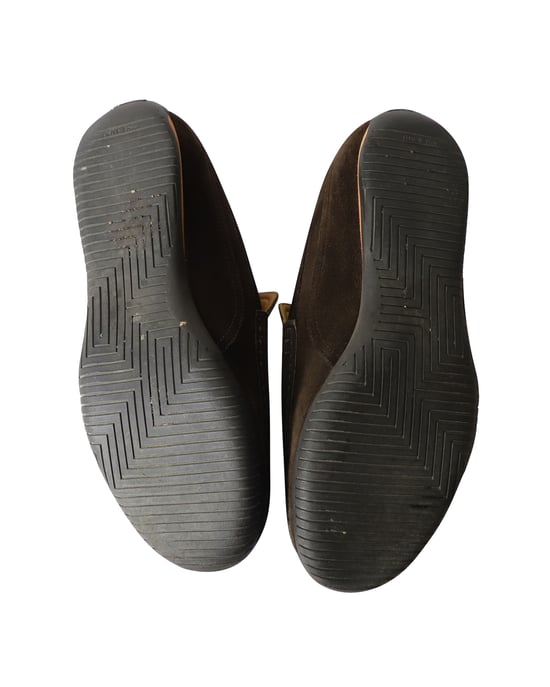 Hermes Classic Loafers in Brown Suede - Image 6